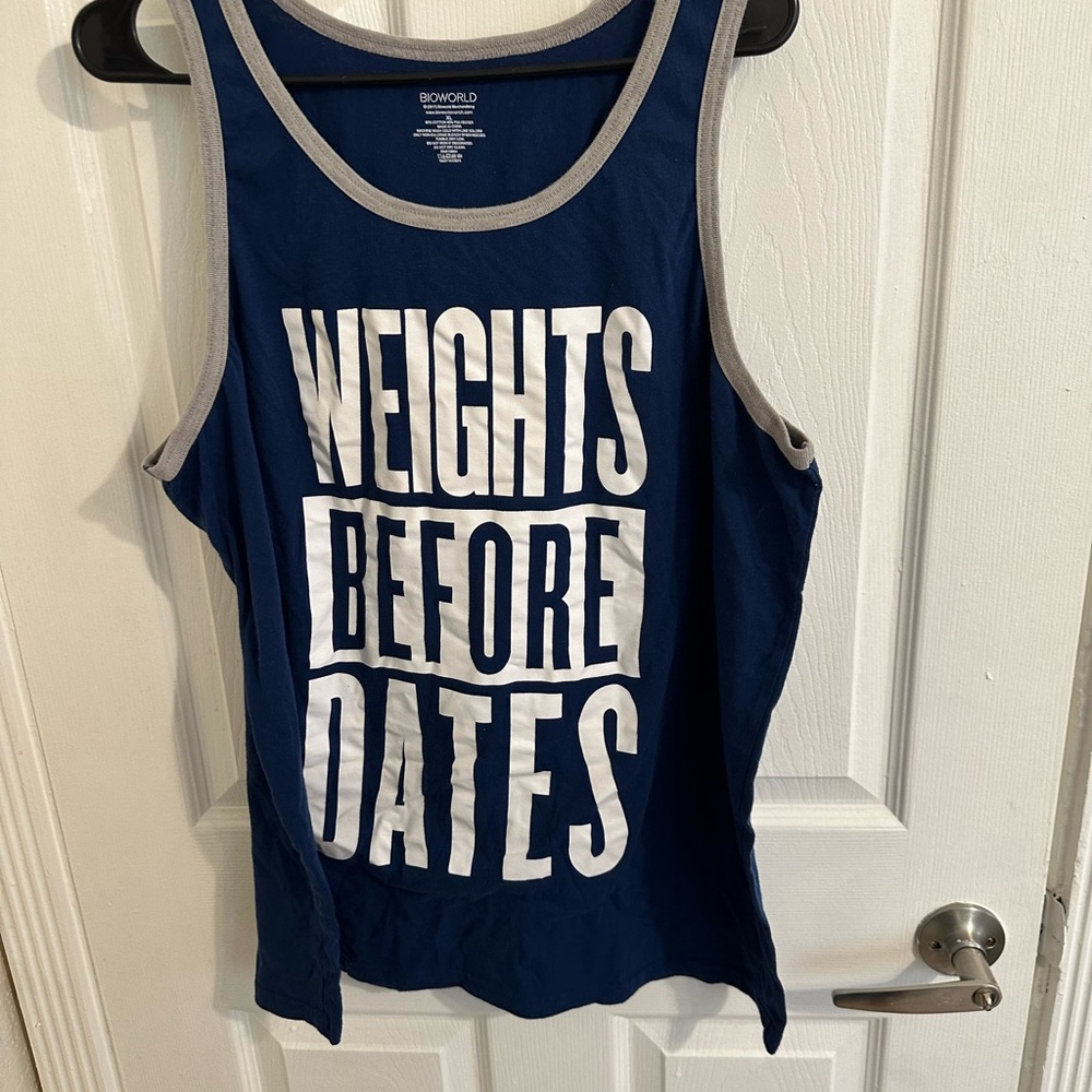 Bioworld Navy Blue Graphic Tank